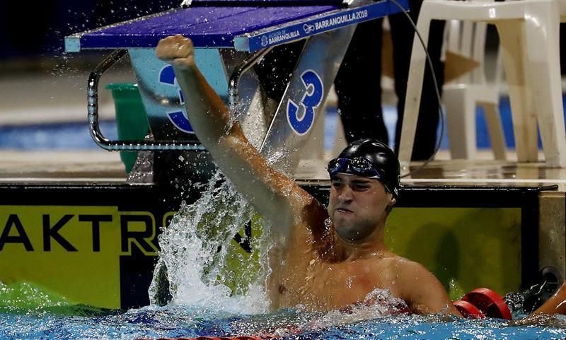 México se baña en oro en la natación de los Centroamericanos con cuatro oros de siete en disputa