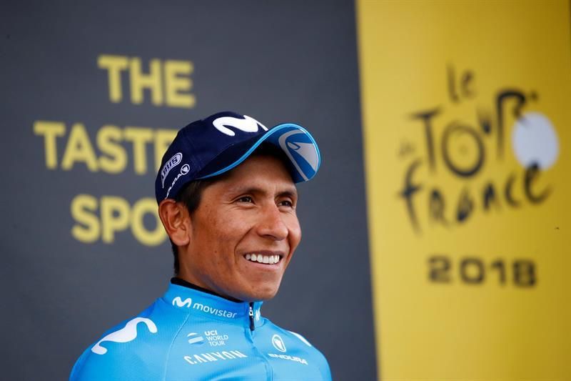 Quintana: "Espero hacer una buena etapa a pesar de la caída"
