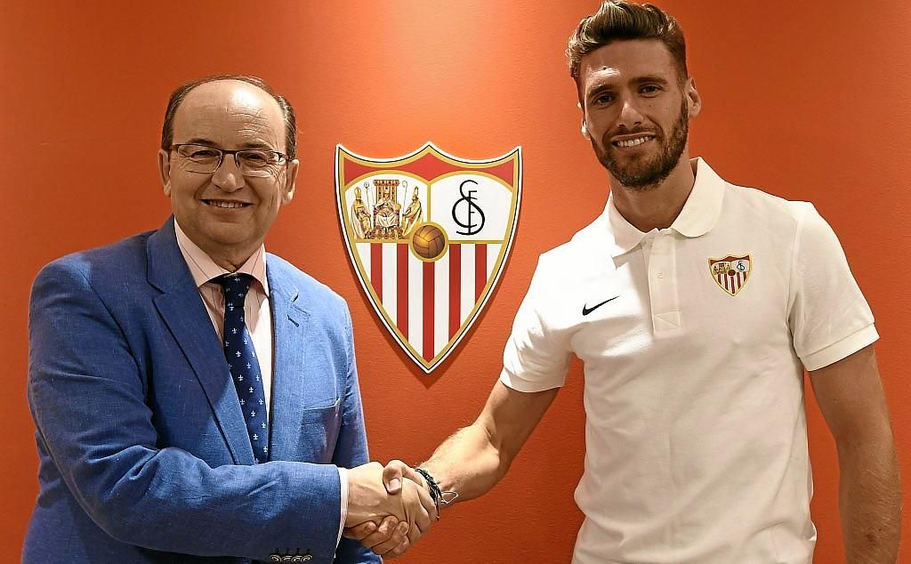 Sergi Gómez: "Estoy orgulloso de haber dado el máximo para fichar por el Sevilla"