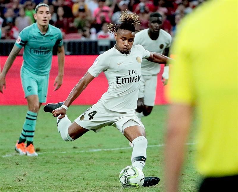 Unai Emery, con el Arsenal, da un repaso a su ex equipo, el PSG