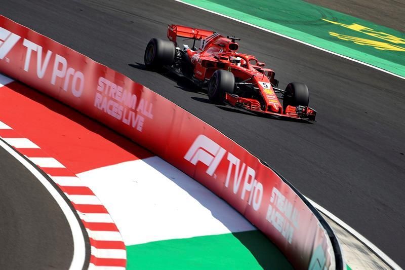 Vettel de nuevo el más rápido; Sainz, séptimo y Alonso decimocuarto