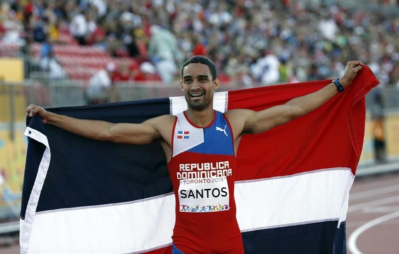 Luguelín Santos, oro en los 400 m de los Juegos Centroamericanos y del Caribe