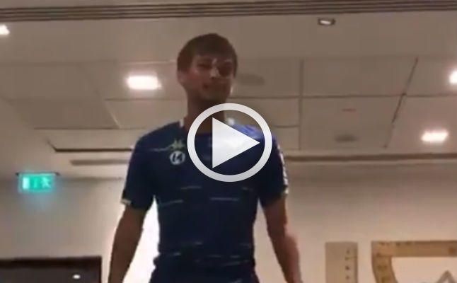 Takashi Inui se integra al ritmo de 'Doraemon'