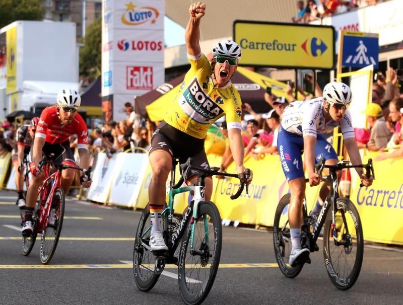 El alemán Pascal Ackermann repite triunfo en la segunda etapa de la Vuelta a Polonia