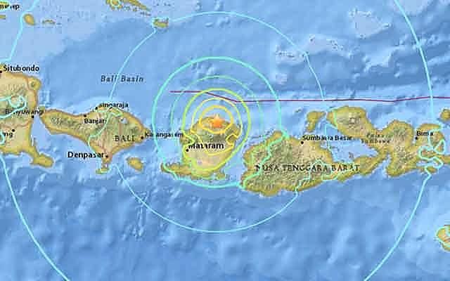 Al menos 91 muertos en el terremoto de Lombok