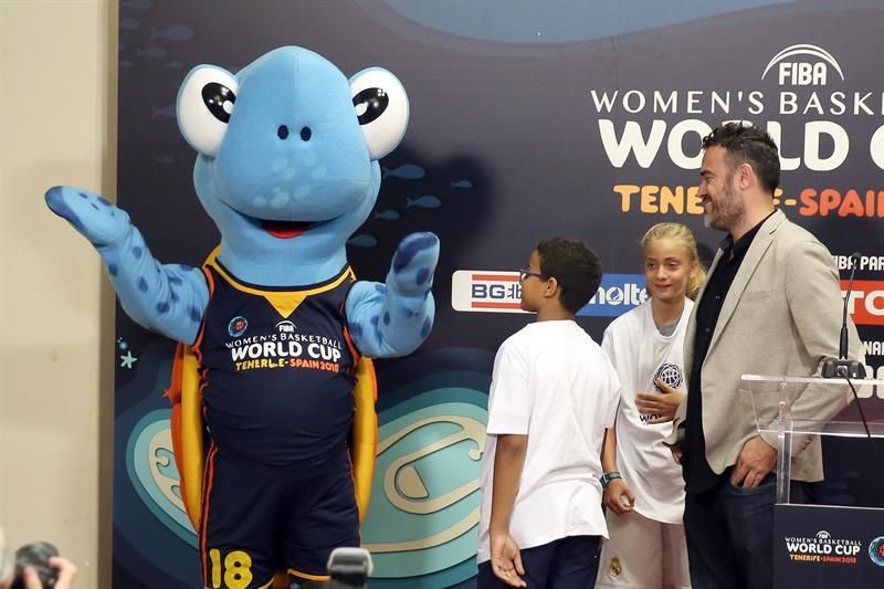 La tortuga Tina será la mascota del Mundial de baloncesto femenino