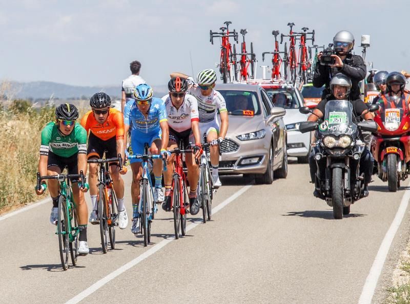 Barbero vuelve a reinar en Clunia y López es más líder de la Vuelta a Burgos