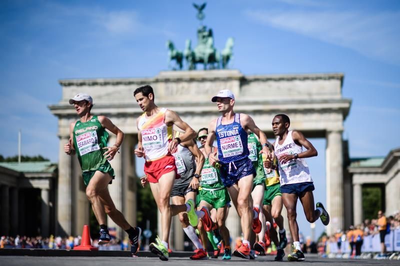 Naert oro en maratón, Guerra repite cuarto, España plata por equipos