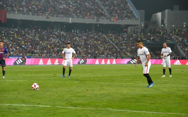 Ben Yedder, 'trending topic' tras la Supercopa