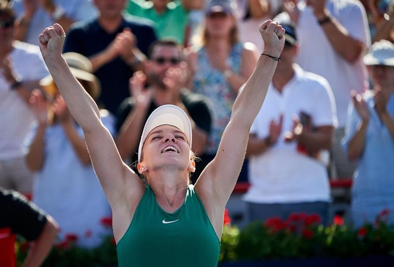 Simona Halep afianza su número uno mundial tras vencer en Montreal