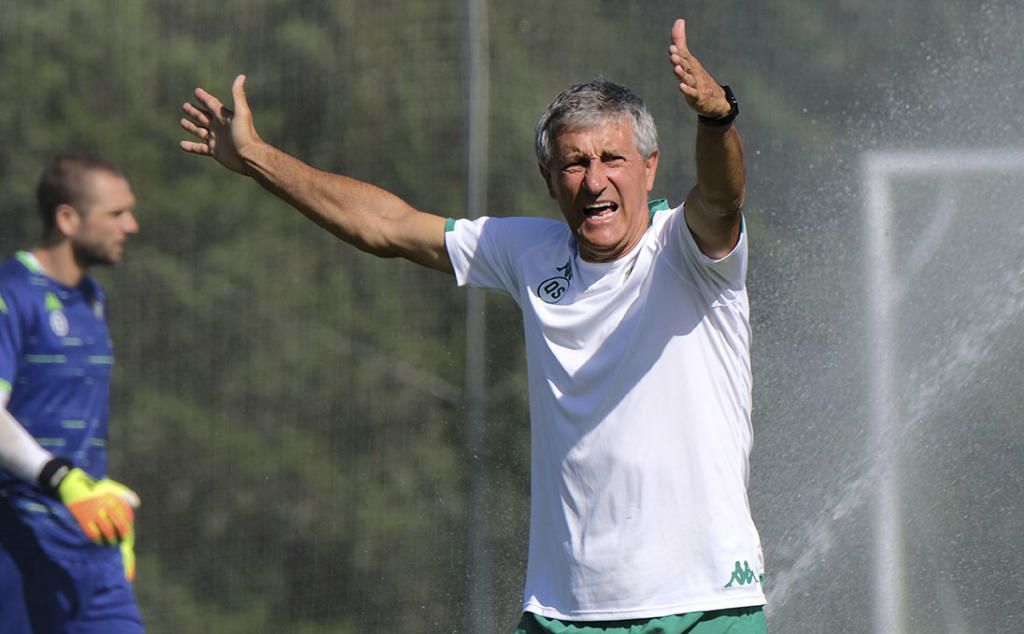 Setién a Sanabria: "Voy a estar todo el año detrás de ti"