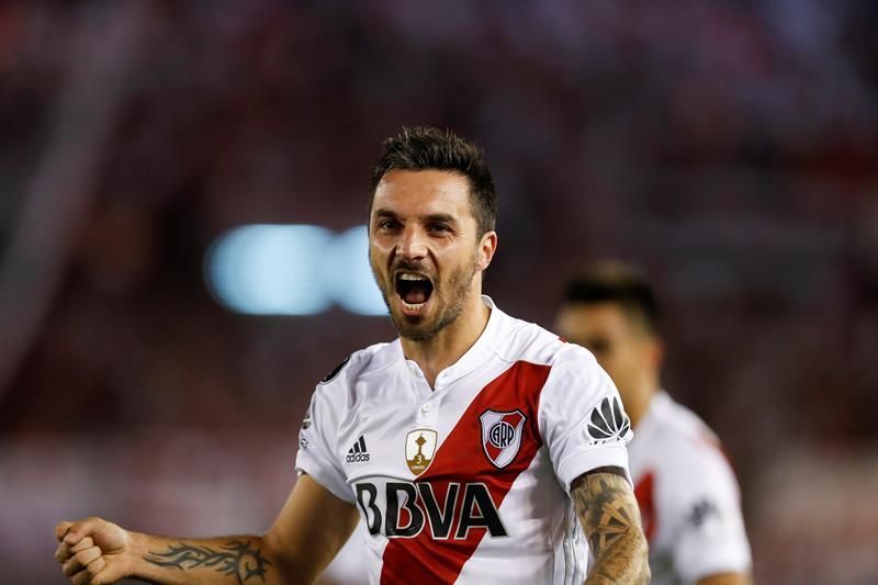 Scocco se lesiona y River Plate sufre su tercera baja en menos de una semana