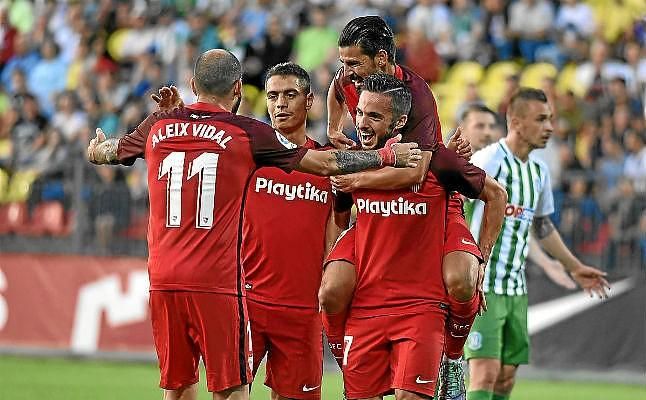 Zalgiris 0-5 Sevilla F.C.: Lo soluciona por la vía rápida