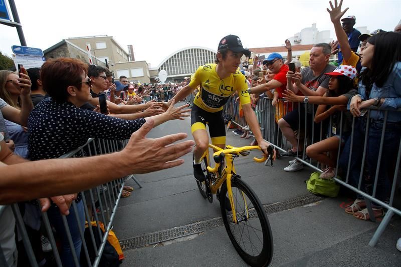 El ganador del Tour de Francia, Geraint Thomas, vuelve en la ronda germana