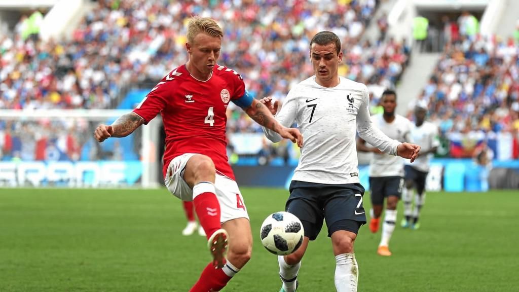 Kjaer, convocado por Dinamarca