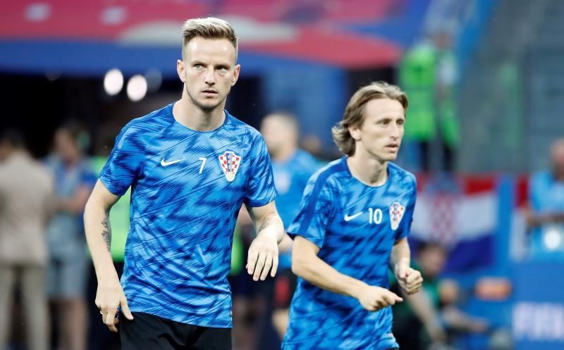 Modric y Rakitic vuelven a liderar a Croacia ante Portugal y España