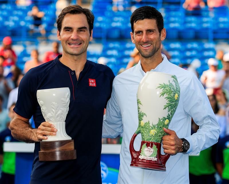 Federer y Djokovic encabeza a Europa sin Nadal; Del Potro lidera el resto mundo