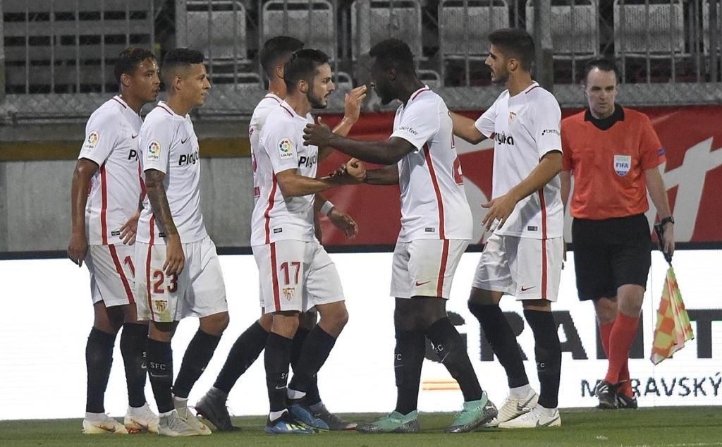 Sarabia: "¿El gol? Con este sistema estoy cómodo"