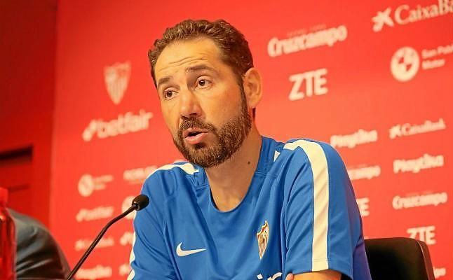 Machín: "¿Mariano? Ojalá, es el tipo de jugador que reclama el nivel del Sevilla"