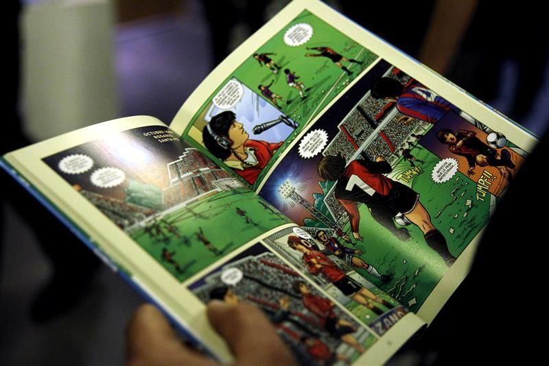 Los inicios de Gabriel Batistuta, convertidos en cómic en Argentina