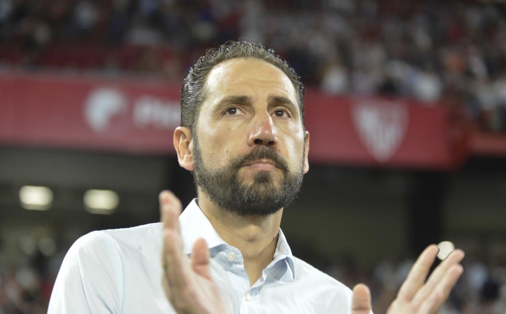 Machín, sobre la clasificación, el derbi contra el Betis y Promes