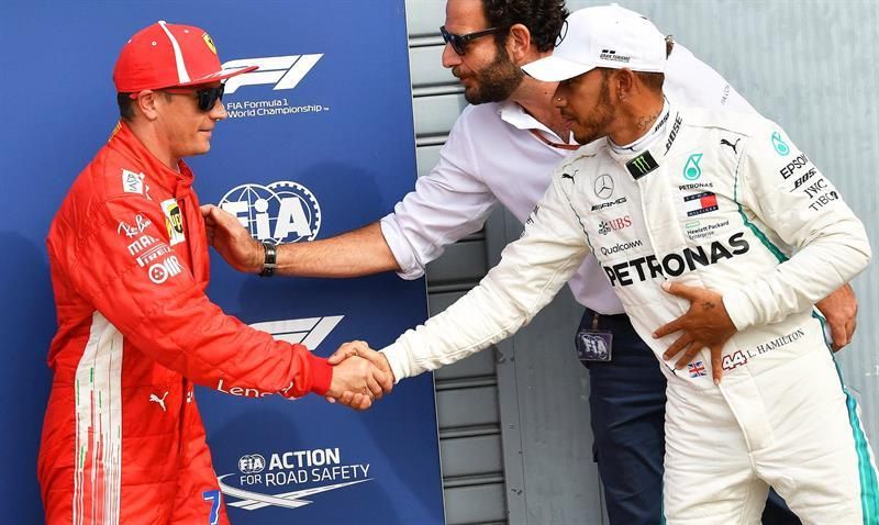 Raikkonen bate el récord de Montoya y saldrá primero en Monza; Sainz, séptimo