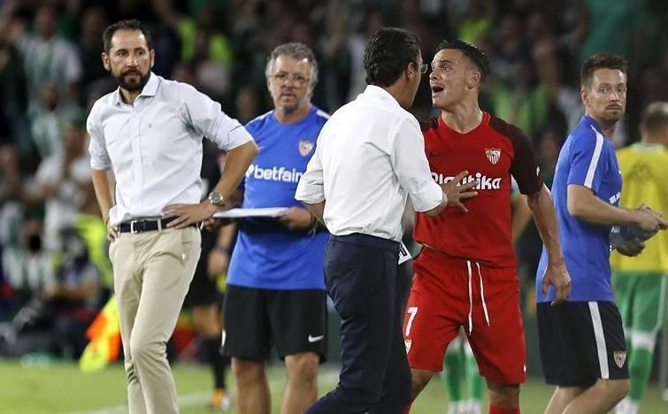 Pau López, sobre Roque Mesa: "Se pone en medio"