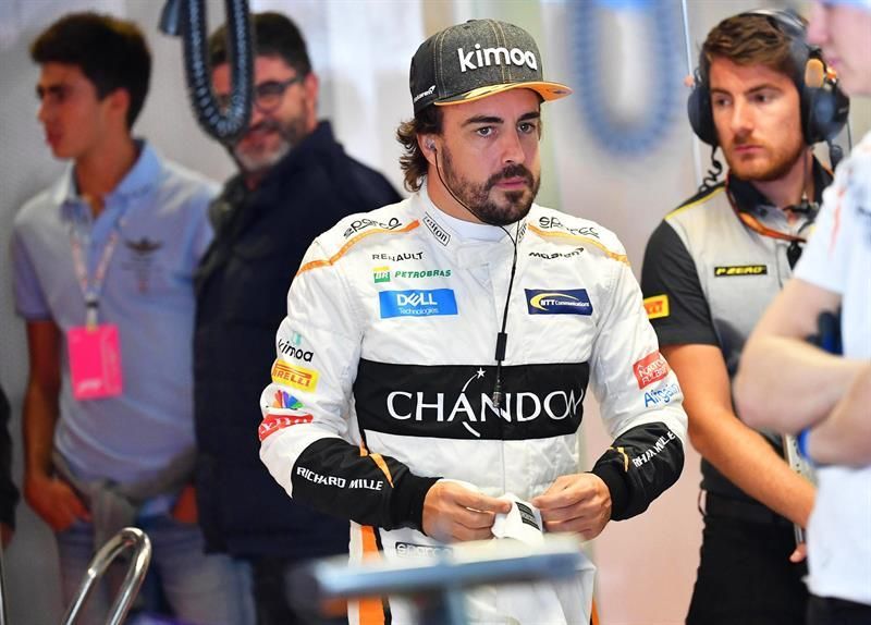 Alonso prueba un Andretti Autosport en el circuito Barber del campeonato IndyCar