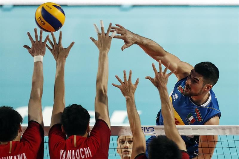 3-0. Italia abre el Mundial con un sólido triunfo ante Japón