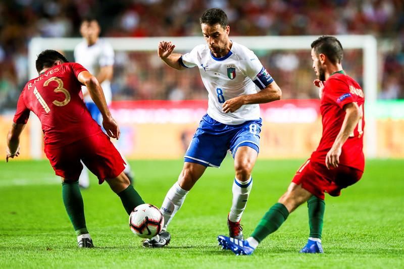 1-0. Portugal gana sin Cristiano a una Italia sin juego