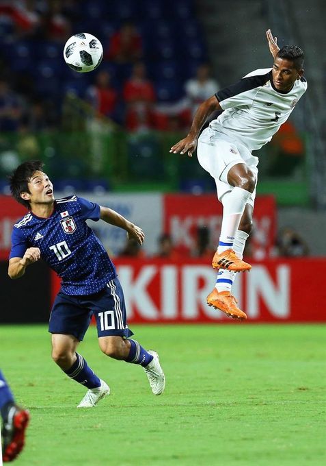 3-0. Costa Rica sucumbe ante un renovado Japón