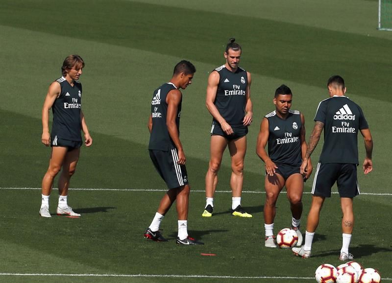 Bale, Varane y Kroos se reincorporan a los entrenamientos