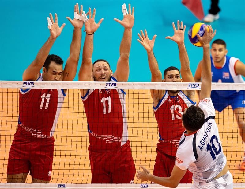 Irán vence en parciales corridos a Puerto Rico en el Mundial de Voleibol