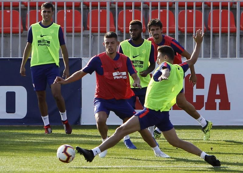 Rodrigo y Gelson vuelven a los entrenamientos del Atlético
