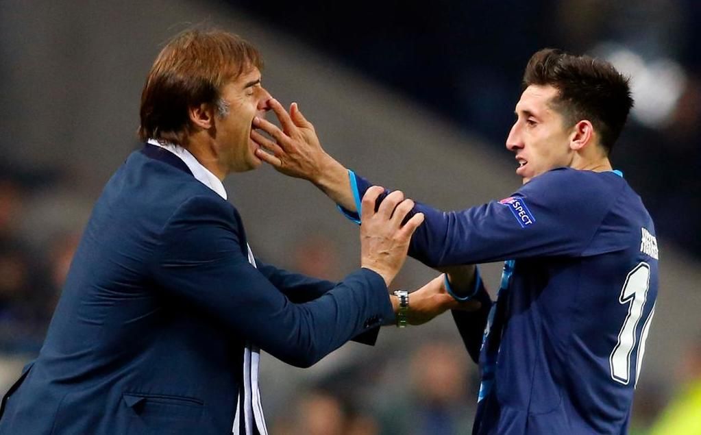 Hector Herrera se reunió con Lopetegui, según A Bola