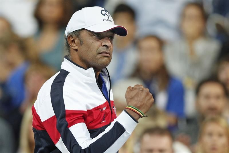 Yannick Noah: "Incluso con Nadal hubiéramos podido ganar por 3-2"