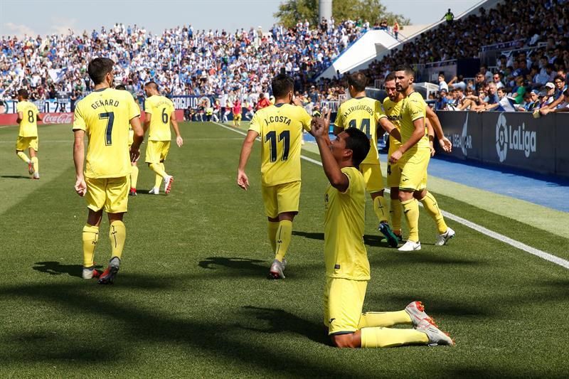 0-1: El Villarreal emerge y deja 'tocado' al Leganés