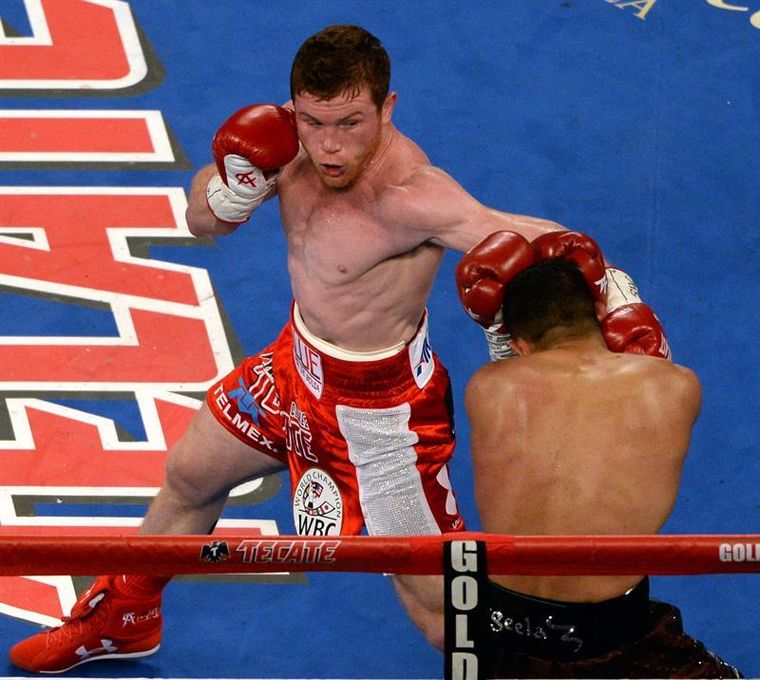 Canelo Álvarez, nuevo campeón mundial de peso medio