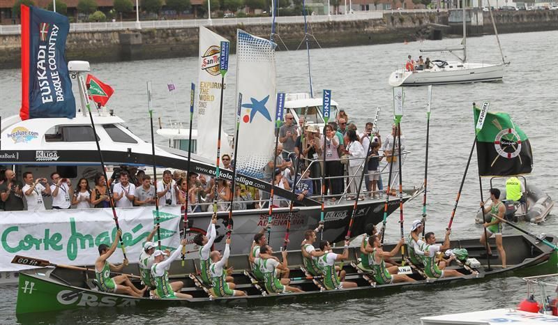 Hondarribia gana la última regata en Portugalete en la coronación de Urdaibai