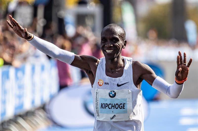 Eliud Kipchoge, el rey del maratón corre directo a la leyenda
