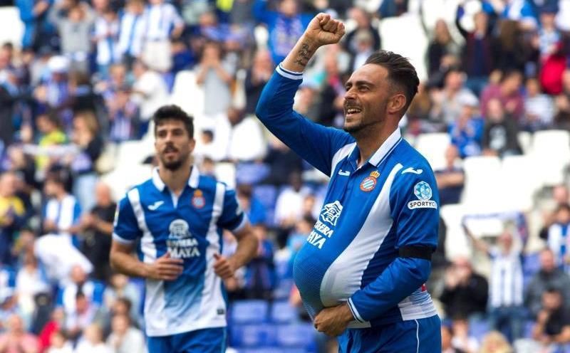 Sergio García, el héroe blanquiazul, ya es máximo goleador en el RCDE Stadium