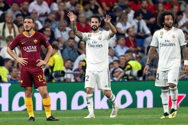 Real Madrid 3-0 Roma: El campeón intimida