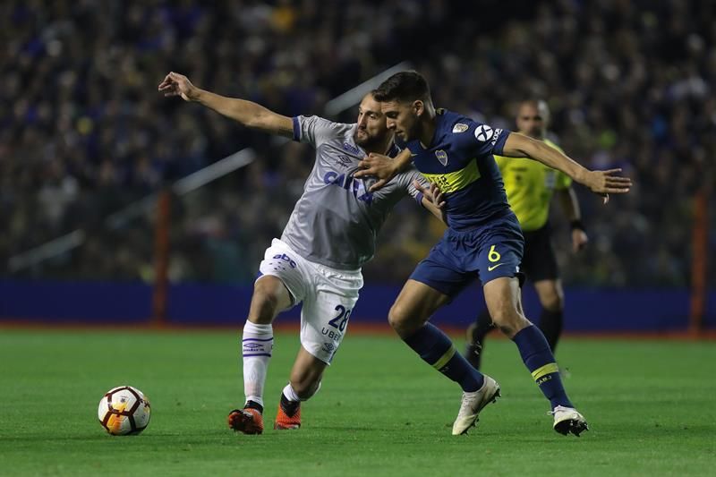 2-0. Zárate y Pérez ponen adelante a Boca y contra las cuerdas al Cruzeiro