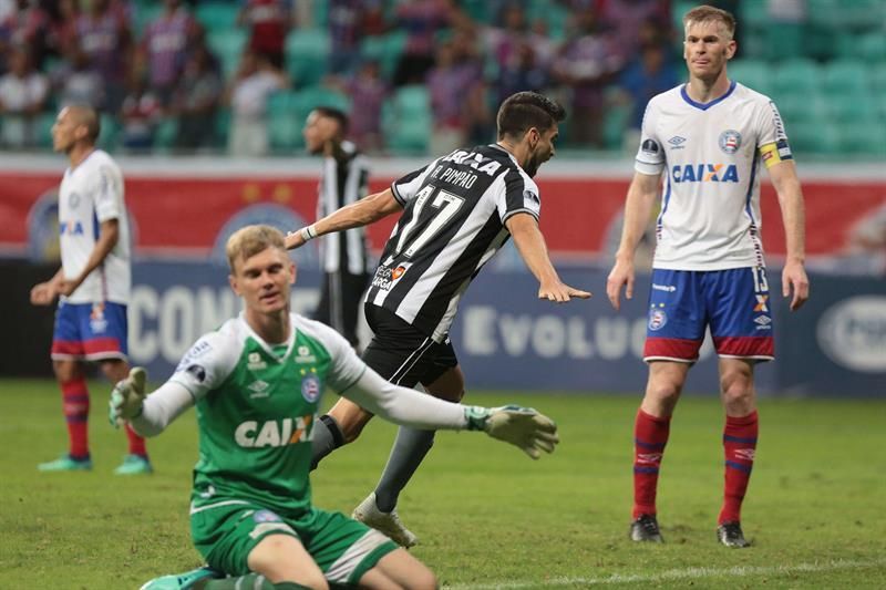 2-1. Bahía se acerca a cuartos tras ganar a un Botafogo que sigue vivo