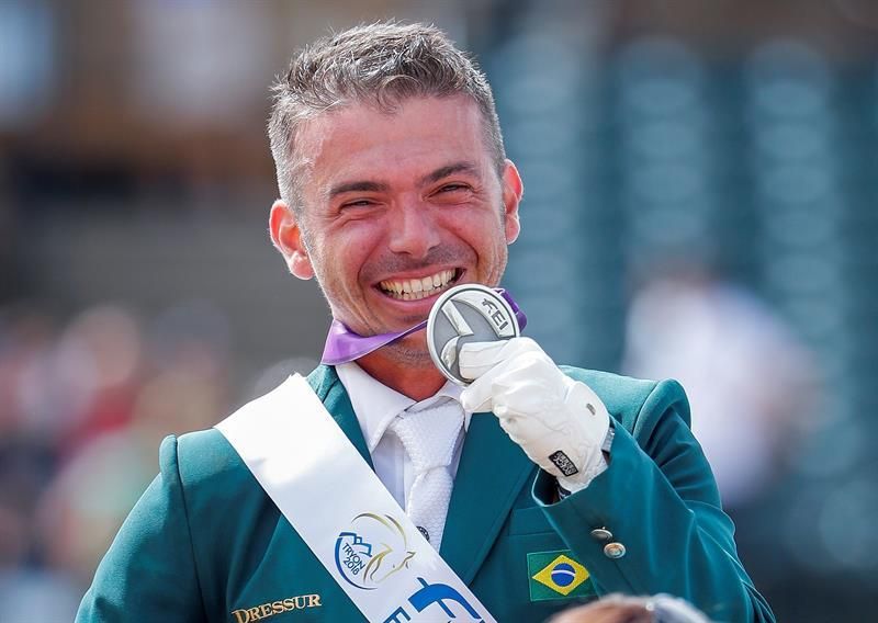 El brasileño Riskalla gana su segunda medalla de plata en doma paraescuestre