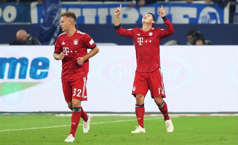 James abre el camino para la victoria del Bayern que refrenda el liderato