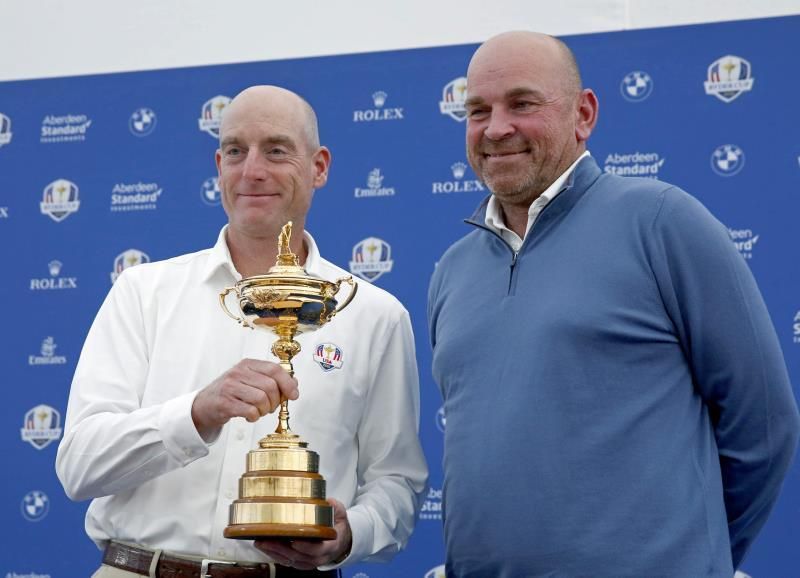 Los capitanes de Europa y Estados Unidos inician los prolegómenos de la Ryder