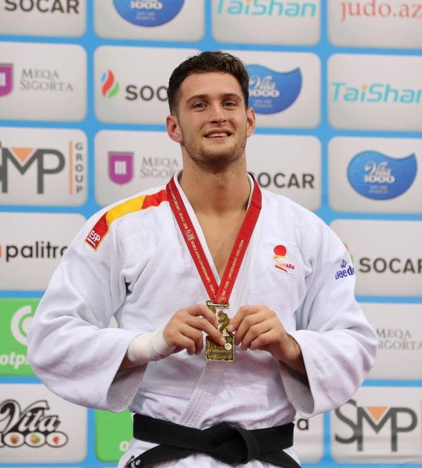 El judoca español Sherazadishvili, campeón mundial de -90 kilos