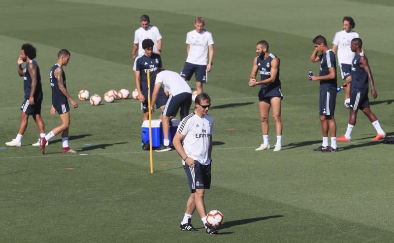 El Real Madrid comienza a preparar la visita a Nervión sin Carvajal