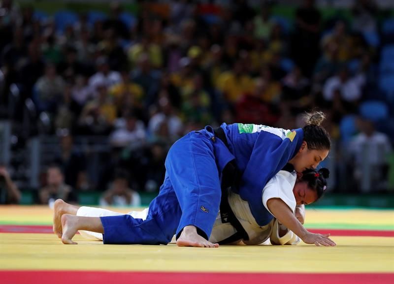 La brasileña Mayra Aguiar deja escapar el tricampeonato mundial de -78 kg